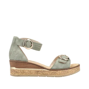 Rieker - 63780-52 - Schilf - Sandals